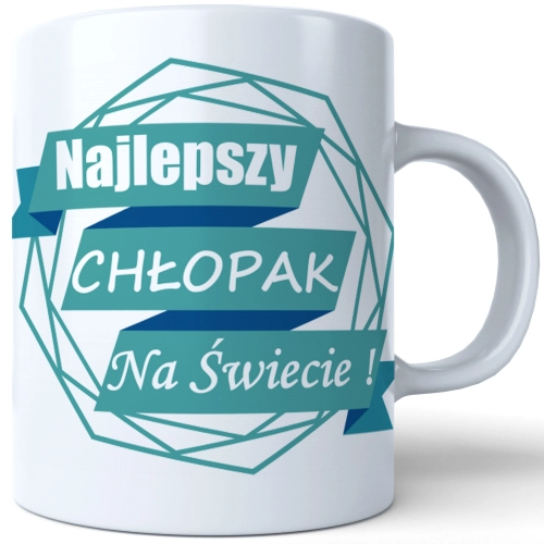 KUBEK DLA FACETA NADRUKIEM PREZENT DZIEŃ CHŁOPAKA