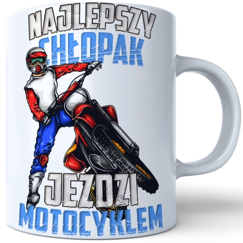 KUBEK DLA FACETA NADRUKIEM PREZENT DZIEŃ CHŁOPAKA