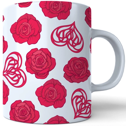 KUBEK NA PREZENT NA WALENTYNKI DZIEŃ KOBIET 330ml