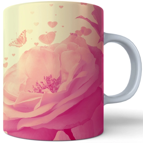 KUBEK NA PREZENT NA WALENTYNKI DZIEŃ KOBIET 330ml