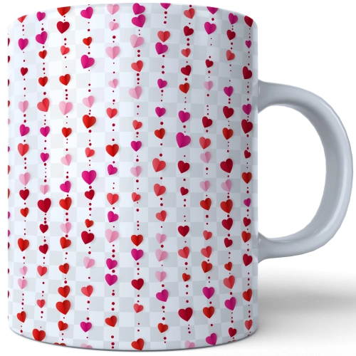 KUBEK NA PREZENT NA WALENTYNKI DZIEŃ KOBIET 330ml