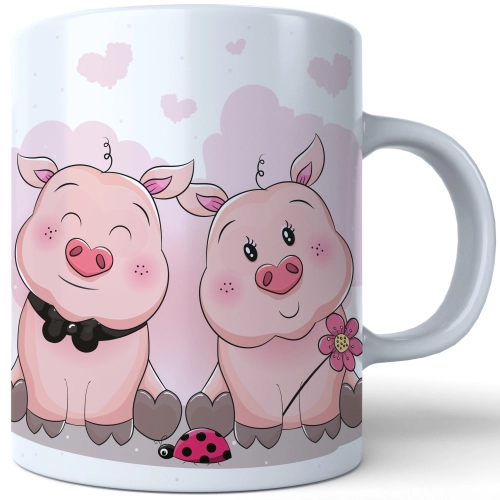 KUBEK NA PREZENT NA WALENTYNKI DZIEŃ KOBIET 330ml