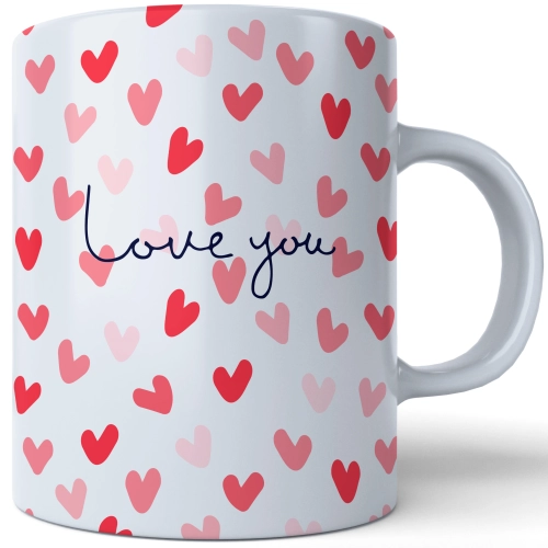 KUBEK NA PREZENT NA WALENTYNKI DZIEŃ KOBIET 330ml