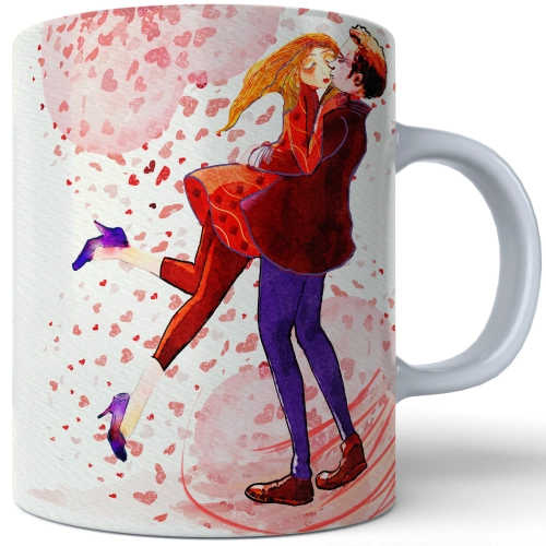 KUBEK NA PREZENT NA WALENTYNKI DZIEŃ KOBIET 330ml