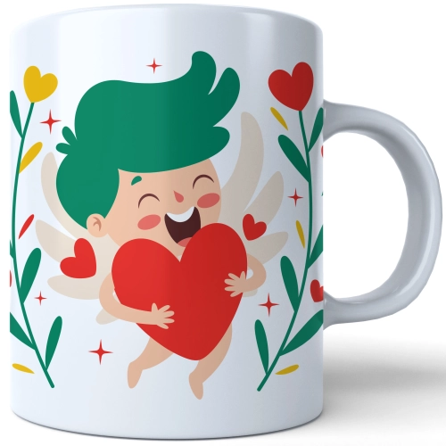 KUBEK NA PREZENT NA WALENTYNKI DZIEŃ KOBIET 330ml