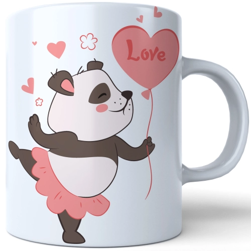 KUBEK NA PREZENT NA WALENTYNKI DZIEŃ KOBIET 330ml