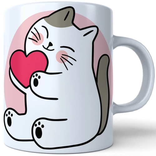 KUBEK NA PREZENT NA WALENTYNKI DZIEŃ KOBIET 330ml