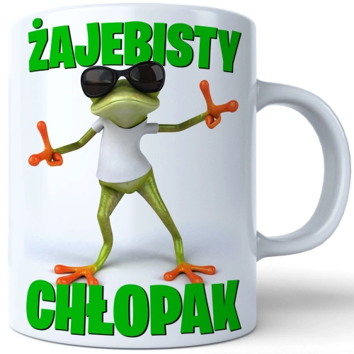 KUBEK DLA FACETA NADRUKIEM PREZENT DZIEŃ CHŁOPAKA