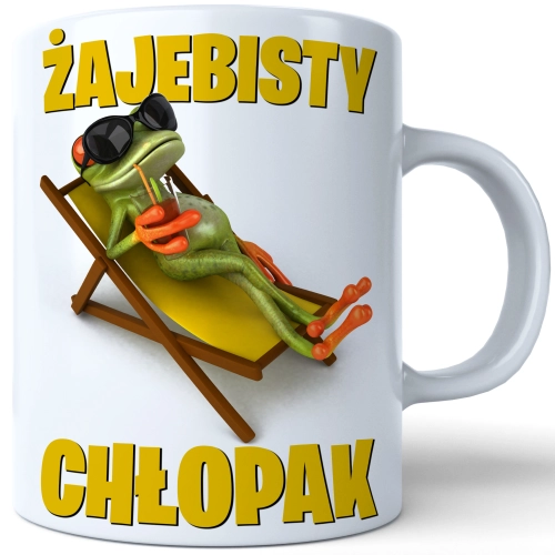 KUBEK DLA FACETA NADRUKIEM PREZENT DZIEŃ CHŁOPAKA