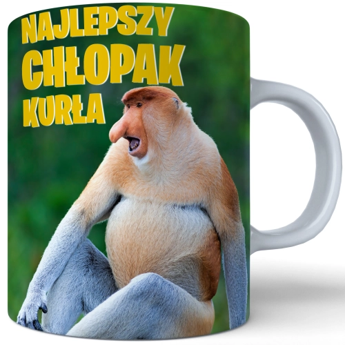 KUBEK DLA FACETA NADRUKIEM PREZENT DZIEŃ CHŁOPAKA