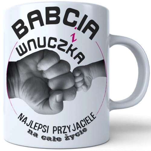 KUBEK DLA SUPER BABCIA DZIEŃ BABCI PREZENT