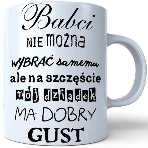 KUBEK DLA SUPER BABCIA DZIEŃ BABCI PREZENT