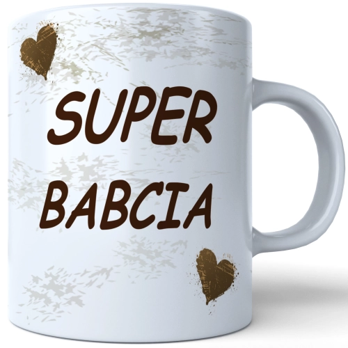 KUBEK DLA SUPER BABCIA DZIEŃ BABCI PREZENT