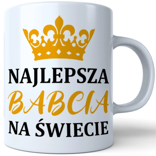 KUBEK DLA SUPER BABCIA DZIEŃ BABCI PREZENT