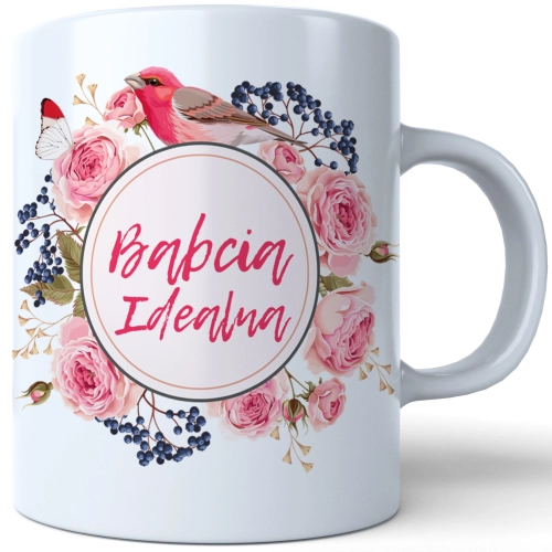 KUBEK DLA SUPER BABCIA DZIEŃ BABCI PREZENT