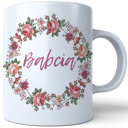 KUBEK DLA SUPER BABCIA DZIEŃ BABCI PREZENT