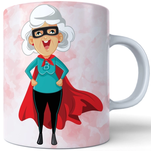 KUBEK DLA SUPER BABCIA DZIEŃ BABCI PREZENT