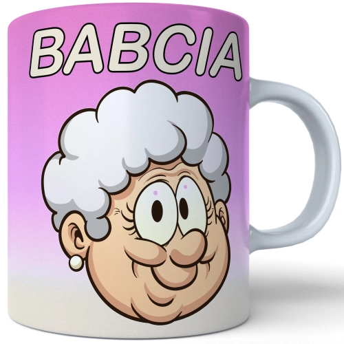 KUBEK DLA SUPER BABCIA DZIEŃ BABCI PREZENT