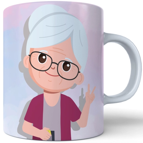 KUBEK DLA SUPER BABCIA DZIEŃ BABCI PREZENT