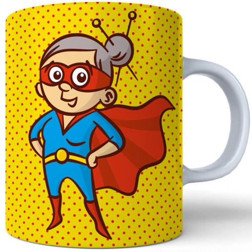 KUBEK DLA SUPER BABCIA DZIEŃ BABCI PREZENT