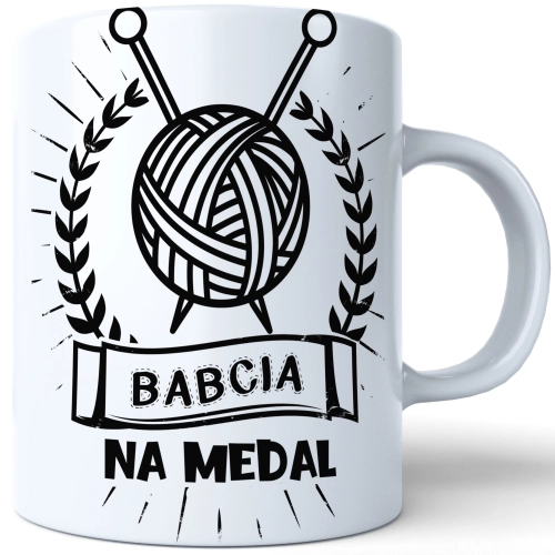 KUBEK DLA SUPER BABCIA DZIEŃ BABCI PREZENT