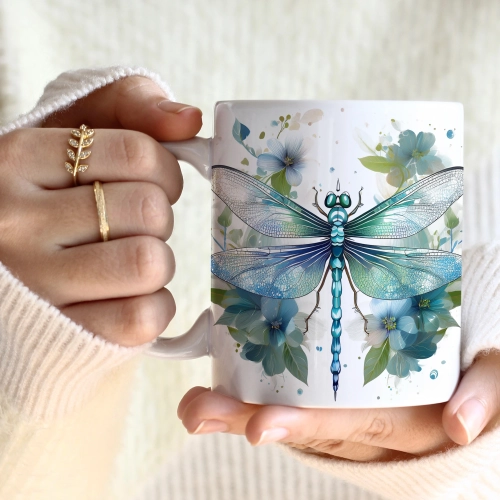 WIOSENNY WIELKANOCNY KUBEK 330ml NA PREZENT KAWĘ HERBATĘ WIOSNA WAŻKA