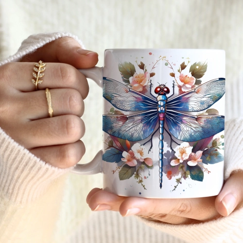 WIOSENNY WIELKANOCNY KUBEK 330ml NA PREZENT KAWĘ HERBATĘ WIOSNA WAŻKA