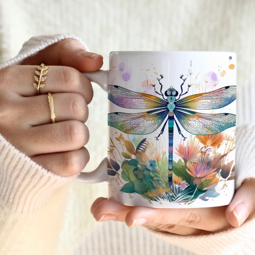 WIOSENNY WIELKANOCNY KUBEK 330ml NA PREZENT KAWĘ HERBATĘ WIOSNA WAŻKA