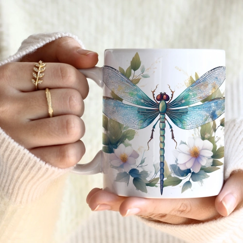 WIOSENNY WIELKANOCNY KUBEK 330ml NA PREZENT KAWĘ HERBATĘ WIOSNA WAŻKA