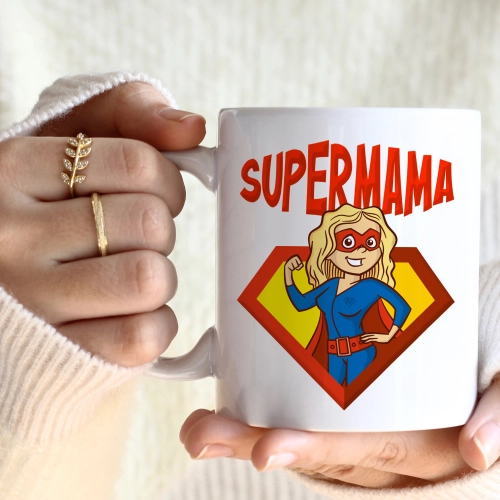 KUBEK 330ml DLA MAMY Z NADRUKIEM NA PREZENT DZIEŃ MATKI MAMA MAMUSIA