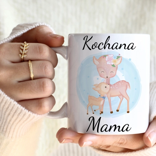 KUBEK 330ml DLA MAMY Z NADRUKIEM NA PREZENT DZIEŃ MATKI MAMA MAMUSIA