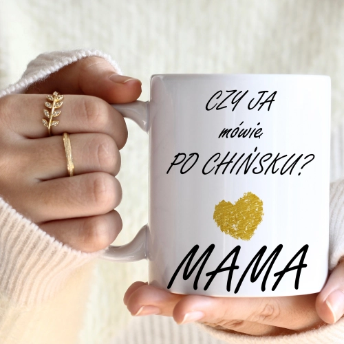 KUBEK 330ml DLA MAMY Z NADRUKIEM NA PREZENT DZIEŃ MATKI MAMA MAMUSIA