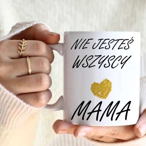 KUBEK 330ml DLA MAMY Z NADRUKIEM NA PREZENT DZIEŃ MATKI MAMA MAMUSIA