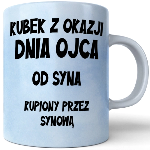 KUBEK DLA TATY NADRUKIEM NA PREZENT DZIEŃ OJCA