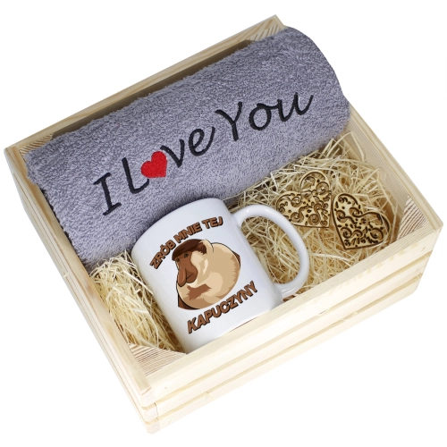 SUPER KOMPLET NA PREZENT KUBEK + SKRZYNKA