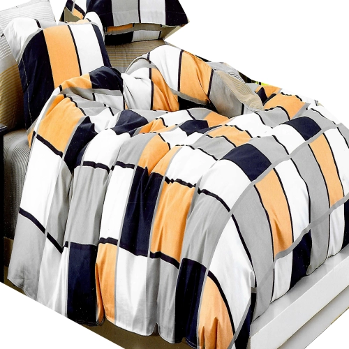 KOMPLET POŚCIELI 100% BAWEŁNA DWUSTRONNA POŚCIEL 180x200 +2 POSZEWKI