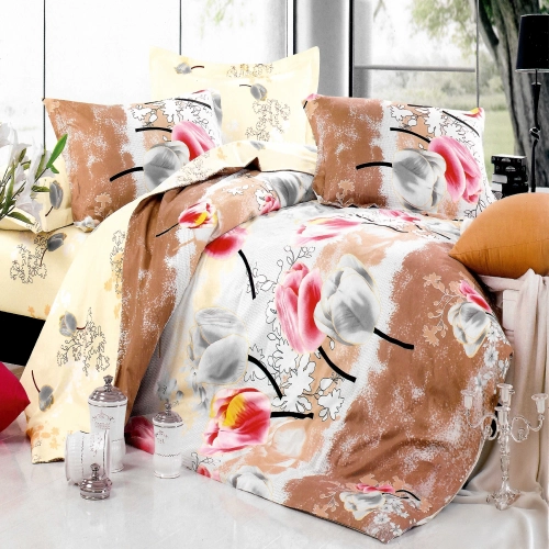 KOMPLET POŚCIELI 100% BAWEŁNA SATYNA POŚCIEL POSZEWKI 70x80 KOŁDRA