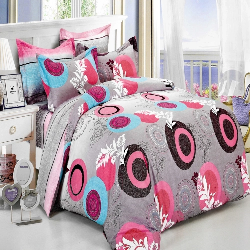 KOMPLET POŚCIELI 100% BAWEŁNA SATYNA POŚCIEL POSZEWKI 70x80 KOŁDRA