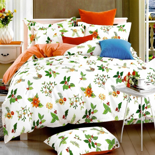 KOMPLET POŚCIELI 100% BAWEŁNA SATYNA POŚCIEL POSZEWKI 70x80 KOŁDRA