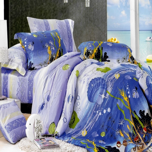 KOMPLET POŚCIELI Z PRZEŚCIERADŁEM BAWEŁNA POSZEWKI 70x80 KOŁDRA