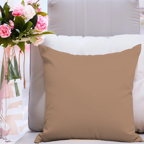 POSZEWKA DEKORACYJNA 45x45 JASIEK SATYNA BAWEŁNIANA NA PODUSZKĘ POŚCIELOWA