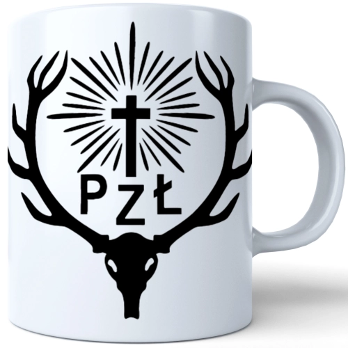 KUBEK 330ml DLA MYŚLIWEGO POLOWANIE PZŁ ŁOWIECKI