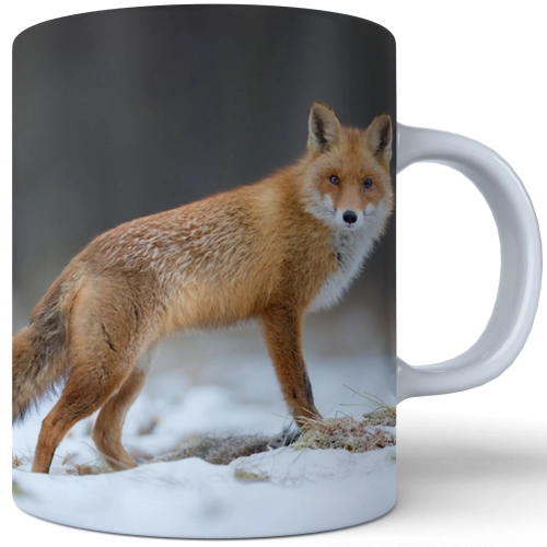 KUBEK 330ml DLA MYŚLIWEGO POLOWANIE PZŁ LIS