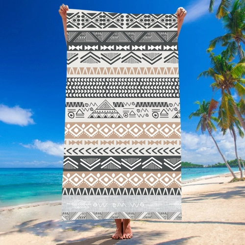 RĘCZNIK PLAŻOWY 150x210 KĄPIELOWY KOC DUŻY KOCYK SZYBKOSCHNĄCY  NA BASEN