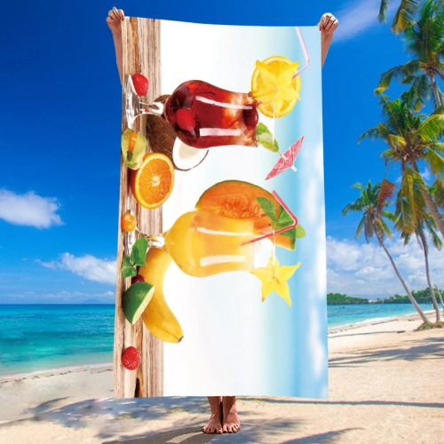 RĘCZNIK PLAŻOWY 150x210 KĄPIELOWY KOC DUŻY KOCYK SZYBKOSCHNĄCY  NA BASEN