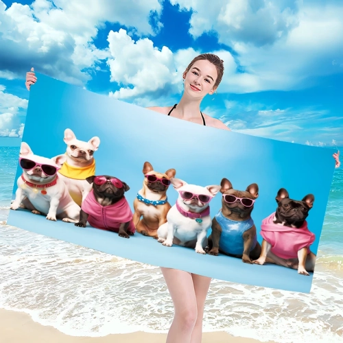 RĘCZNIK PLAŻOWY KĄPIELOWY DUŻY SZYBKOSCHNĄCY 100x180 NA BASEN PLAŻA MIĘKKI