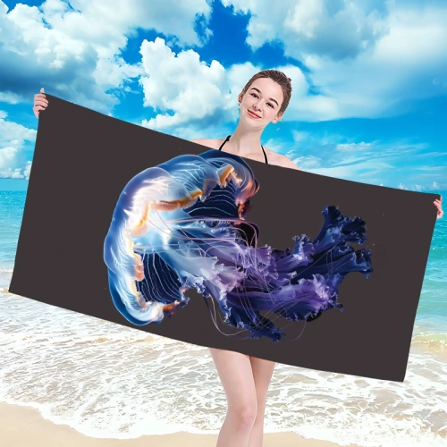 RĘCZNIK PLAŻOWY KĄPIELOWY DUŻY SZYBKOSCHNĄCY 70x140 NA BASEN PLAŻA MIĘKKI