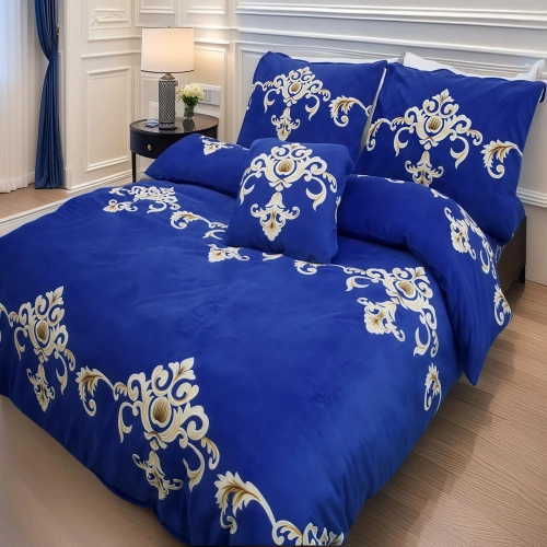 pościel miś 160x200 cm wzór geometryczny