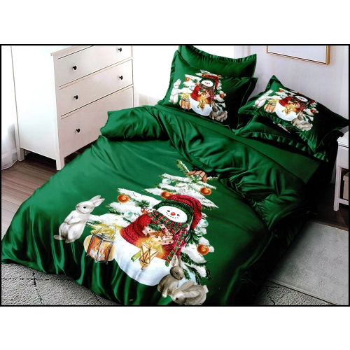 KOMPLET POŚCIELI DWUSTRONNA POŚCIEL 140x200 +2 POSZEWKI + PRZEŚCIERADŁO