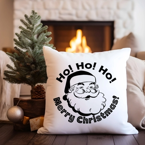 PODUSZKA DEKORACYJNA 40X40 ŚWIĄTECZNA MIKOŁAJ